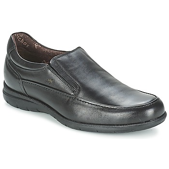 Shoes Men Loafers Fluchos LUCA Black
