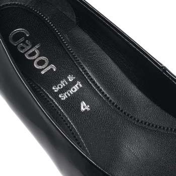 Gabor Splendid Womens High Heel Court Shoes Black
