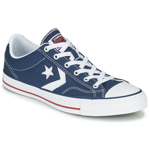 Shoes Low top trainers Converse STAR PLAYER CORE CANV OX Marine / White