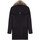 Clothing Women Coats Anastasia - Fur Collar Women`s Winter Coat Black