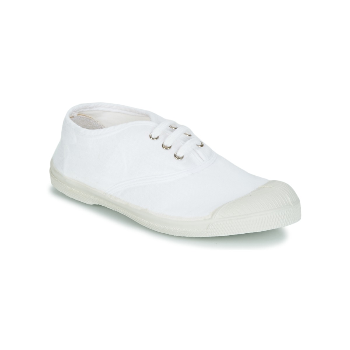 bensimon  geysly  boys's children's shoes (trainers) in white