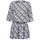 Clothing Women Short Dresses Manoush MOSAIQUE Grey / Black / Parma