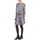Clothing Women Short Dresses Manoush MOSAIQUE Grey / Black / Parma