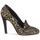 Shoes Women Heels Etro 3055 Black / Gold