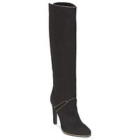 Shoes Women High boots Etro 3119 Black / Gold