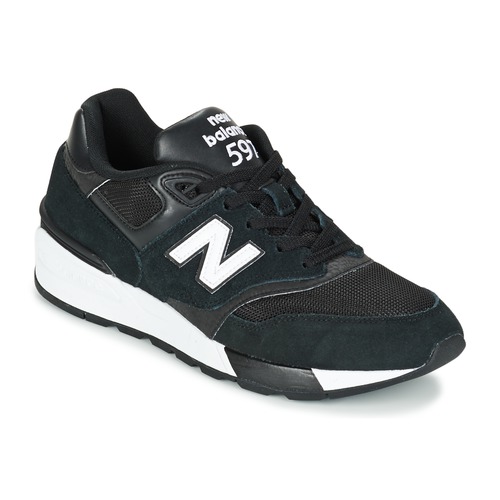 Shoes Men Low top trainers New Balance ML597 Black