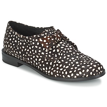 Shoes Women Derby Shoes F-Troupe Bow Polka  black / White
