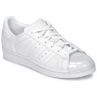 Shoes Women Low top trainers adidas Originals SUPERSTAR GLOSSY TO White