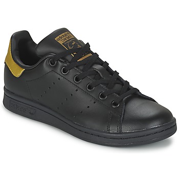 Shoes Children Low top trainers adidas Originals STAN SMITH J Black