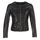 Clothing Women Leather jackets / Imitation leather Benetton JANOURA Black