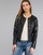 Clothing Women Leather jackets / Imitation leather Benetton JANOURA Black