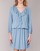 Clothing Women Short Dresses Benetton AFIDOUL Blue