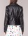 Clothing Women Leather jackets / Imitation leather Benetton FAJOLI Black