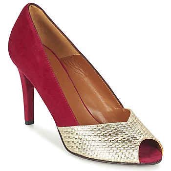 Shoes Women Heels Heyraud ELOISE Red / Gold
