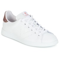 Shoes Women Low top trainers Victoria DEPORTIVO BASKET PIEL White / Pink / Glitter