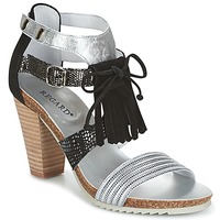 Shoes Women Sandals Regard RIKA Silver / Black
