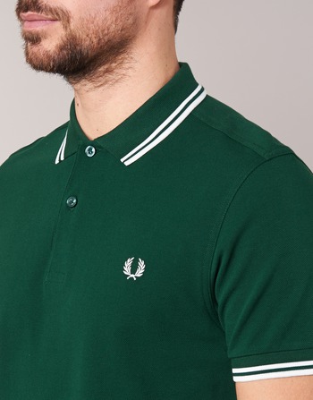 Fred Perry TWIN TIPPED FRED PERRY SHIRT Green