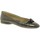Shoes Women Flat shoes Relax Slippers Knot Leather Slipper Silver