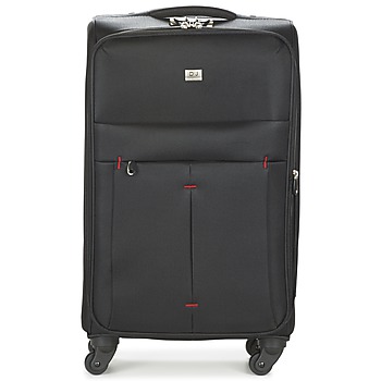 Bags Soft Suitcases David Jones JAVESKA 76L Black