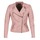 Clothing Women Leather jackets / Imitation leather Only AVA Pink