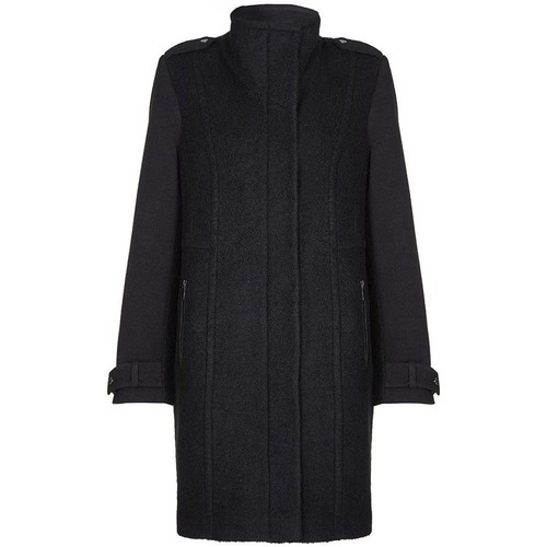 Clothing Women Duffel coats Anastasia - Black Womens Wool Winter Coat Black