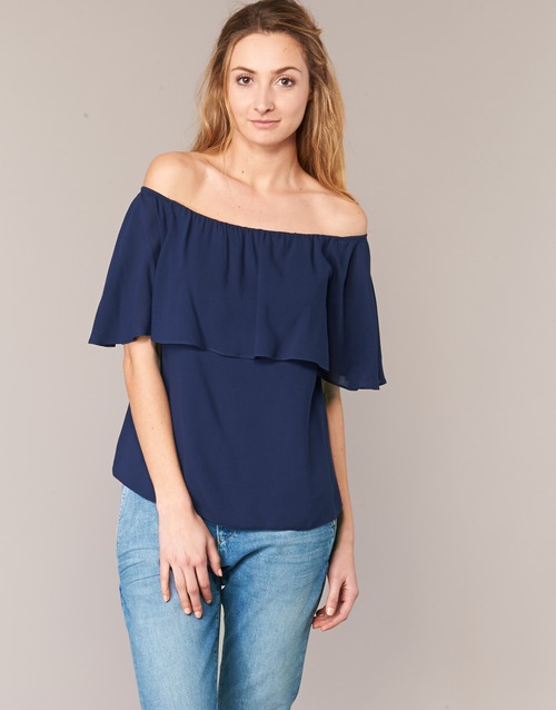 Clothing Women Tops / Blouses Betty London GIVATE Marine