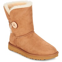 Shoes Women Mid boots UGG BAILEY BUTTON II Brown