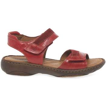 Josef Seibel Debra 19 Womens Leather Sandals Red