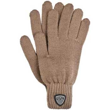 Clothes accessories Men Gloves Ea7 Emporio Armani 2755135A394_00657brown brown