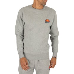 Clothing Men Jumpers Ellesse Diveria Left Chest Logo Sweatshirt grey