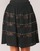 Clothing Women Skirts MICHAEL Michael Kors HT/ LACE MIX Black