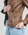 Clothing Women Leather jackets / Imitation leather Oakwood VIDEO Cognac