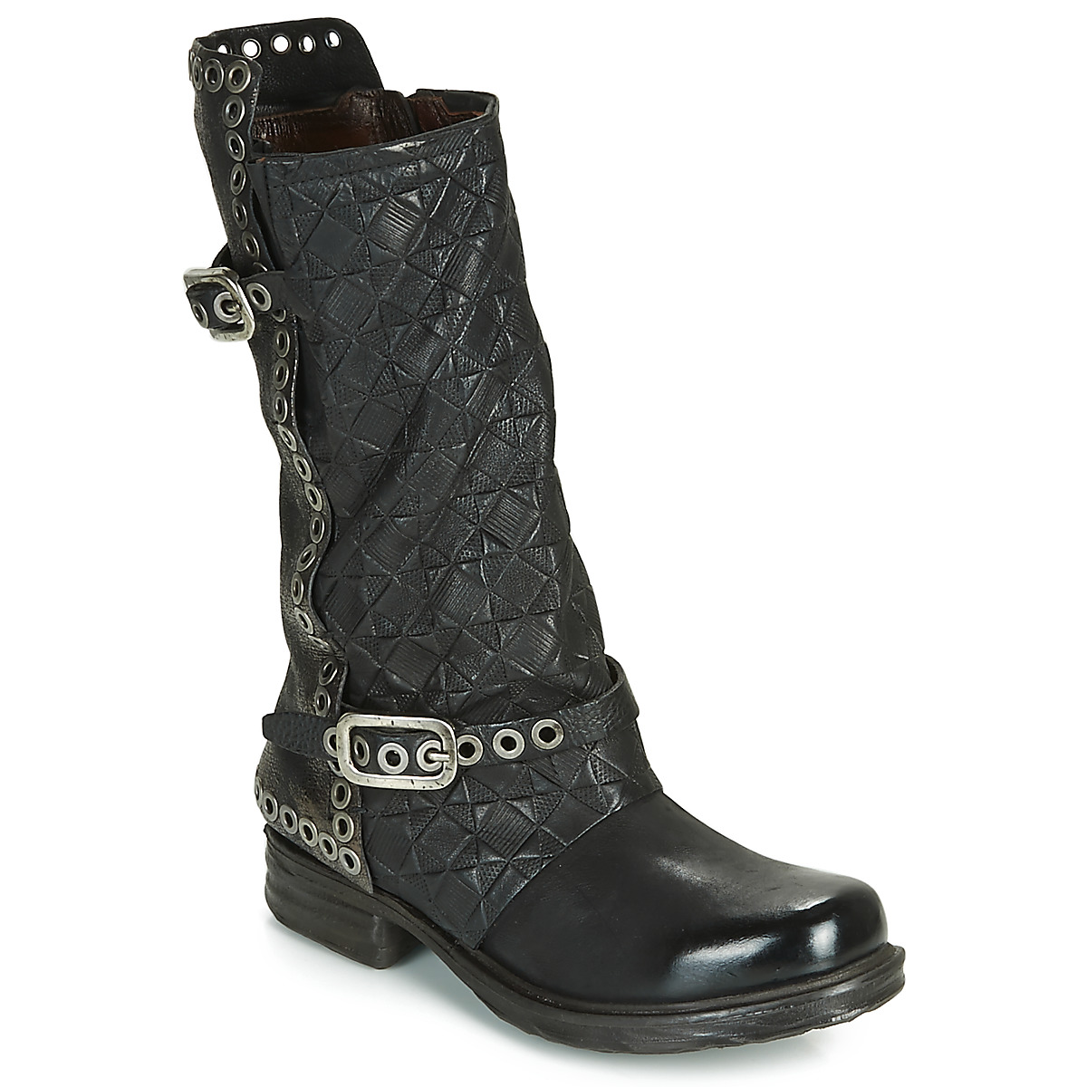 airstep / a.s.98  saint ec buckle  women's high boots in black