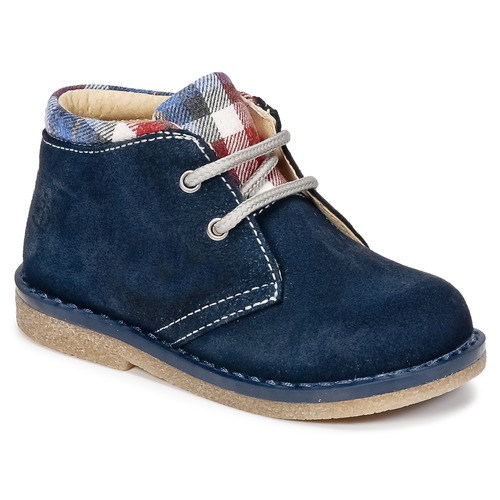Shoes Boy Mid boots Citrouille et Compagnie HEYLI Marine