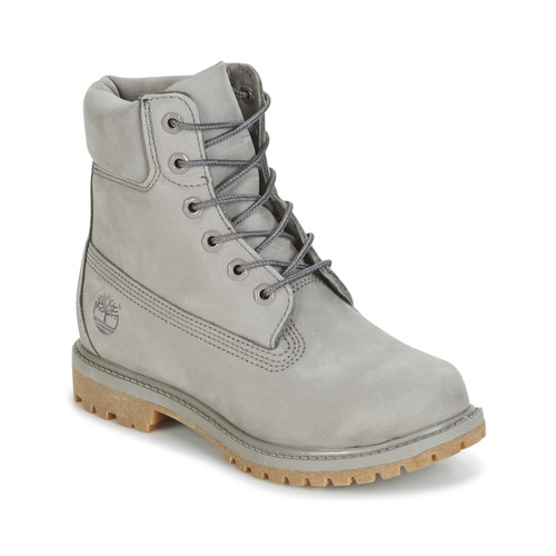 Shoes Women Mid boots Timberland 6IN PREMIUM BOOT - W Grey