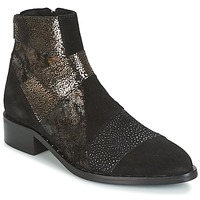 Shoes Women Mid boots Philippe Morvan SILKO V1 CR VEL NOIR Black