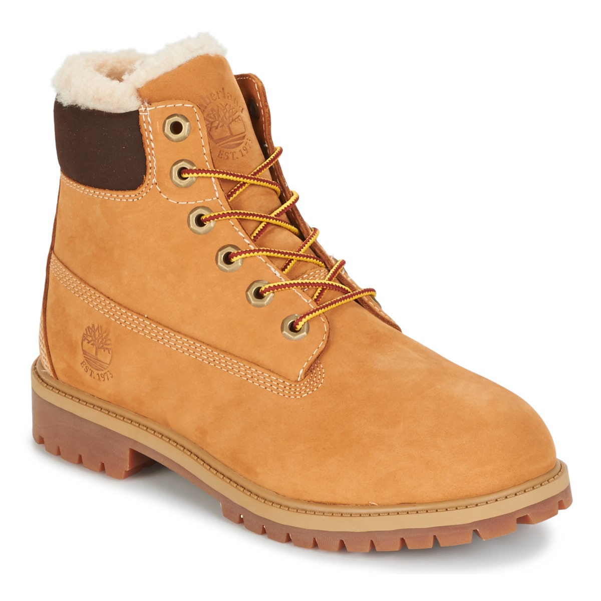 Timberland 6 In Prmwpshearling Lined Brown