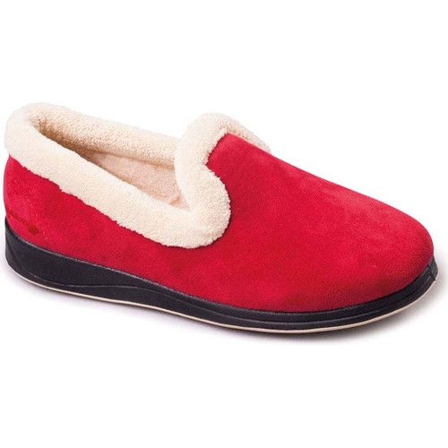 Shoes Women Slippers Padders Repose Womens Fully Lined Slippers red