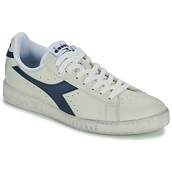 Shoes Low top trainers Diadora GAME L LOW WAXED White / Blue