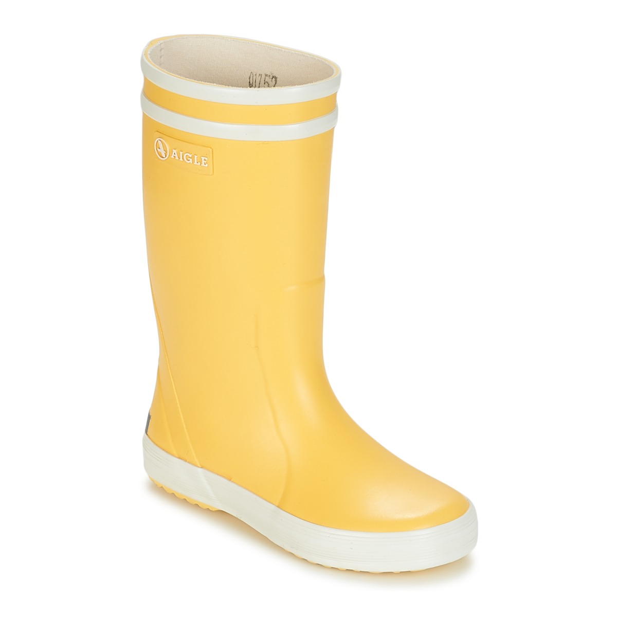Shoes Children Wellington boots Aigle LOLLY POP Yellow / White
