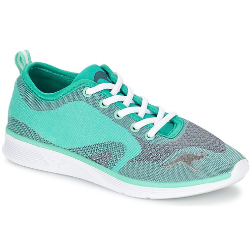 Shoes Women Low top trainers Kangaroos K-LIGHT 8004 Turquoise