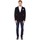 Clothing Parkas De La Creme Classic- Mens Black Wool Cashmere Winter Slim Fit Luxury Jacket Black