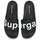 Shoes Sliders Superga 1908 PU U Black / White