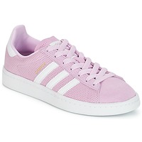 Shoes Girl Low top trainers adidas Originals CAMPUS J Pink