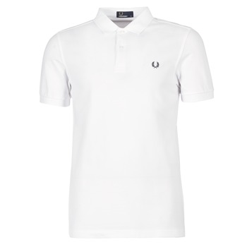fred perry  the fred perry shirt  men's polo shirt in white
