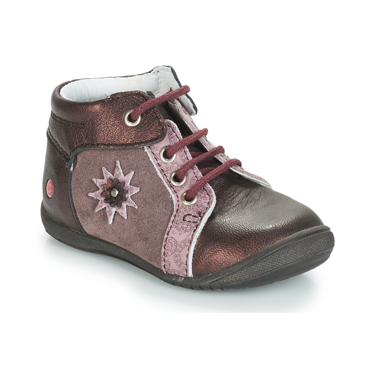 Shoes Girl Mid boots GBB RESTITUDE Brown