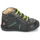 Shoes Boy Mid boots GBB RACINE Grey / Black