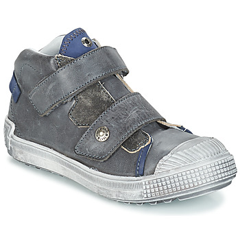 GBB  ROMULUS  boys's Children's Shoes (High-top Trainers) in Grey. Sizes available:13 kid