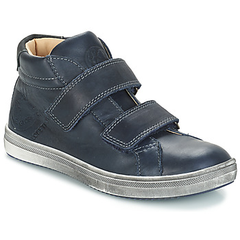 GBB  NAZAIRE  boys's Children's Shoes (High-top Trainers) in Blue. Sizes available:1 kid