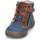 Shoes Boy Mid boots Catimini RUMEX Blue / Brown